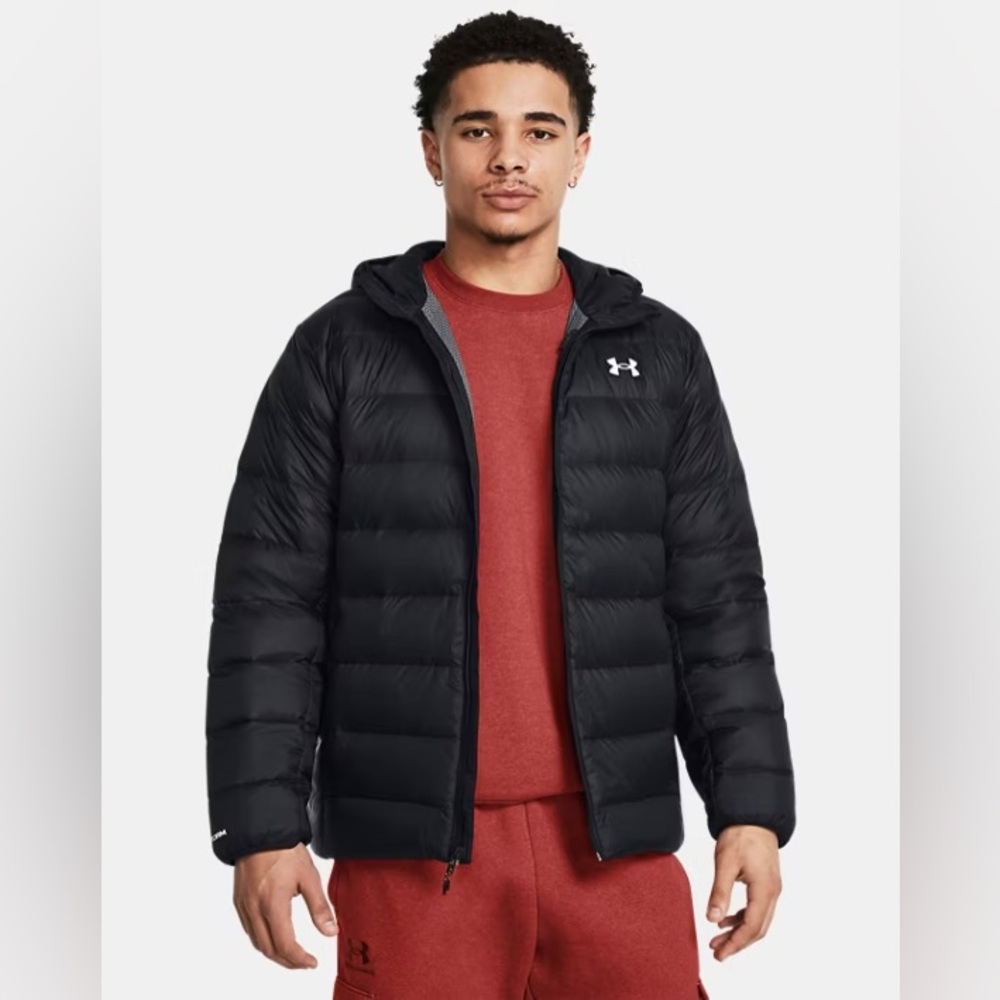 NWT Under Armour Men's Legend Down Hooded Jacket COPY